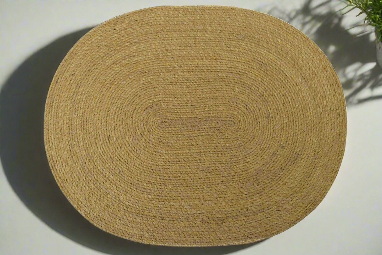 Banana Fiber Rope Placemats
