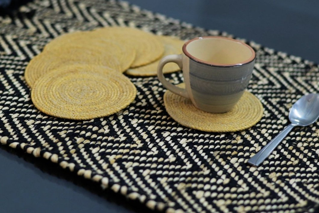 Banana Fiber Table Runner