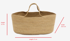 Banana Fiber Fruit Basket