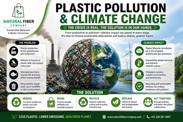 Plastic waste pollution linked to climate change