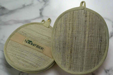 Banana Fiber Loofahs Set — genuinely biodegradable by NFC