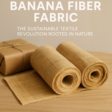 Banana fiber fabric transformed from agricultural waste into textile
