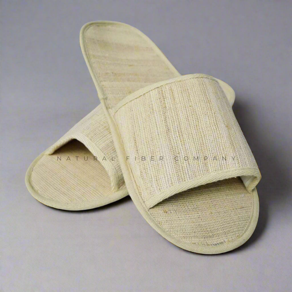 Natural Fiber Slippers: The Eco-Friendly Choice for Sustainable Travelers and Green Hospitality