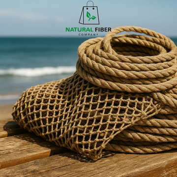 Banana fiber net replacing nylon fishing nets to protect oceans