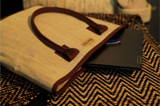 Banana Fiber Leather Tote Bag