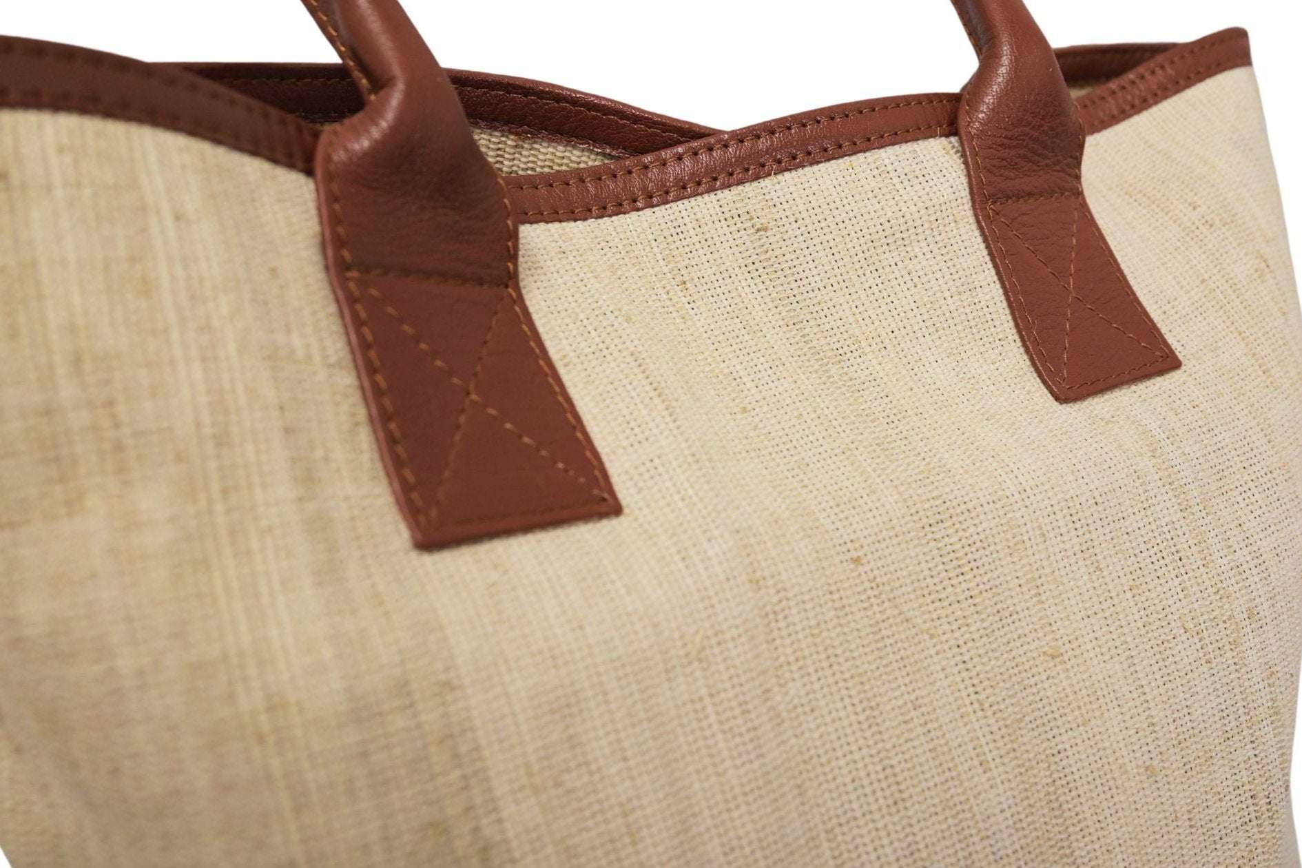 Banana Fiber Leather Tote Bag - The Natural Fiber Company