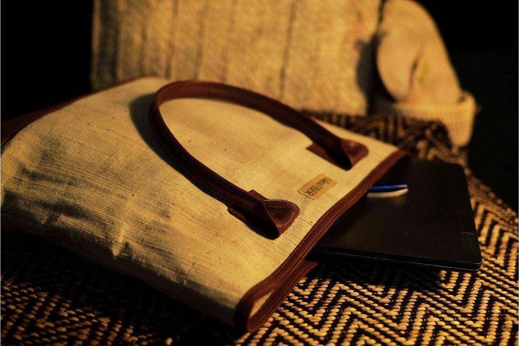 Banana Fiber Leather Tote Bag