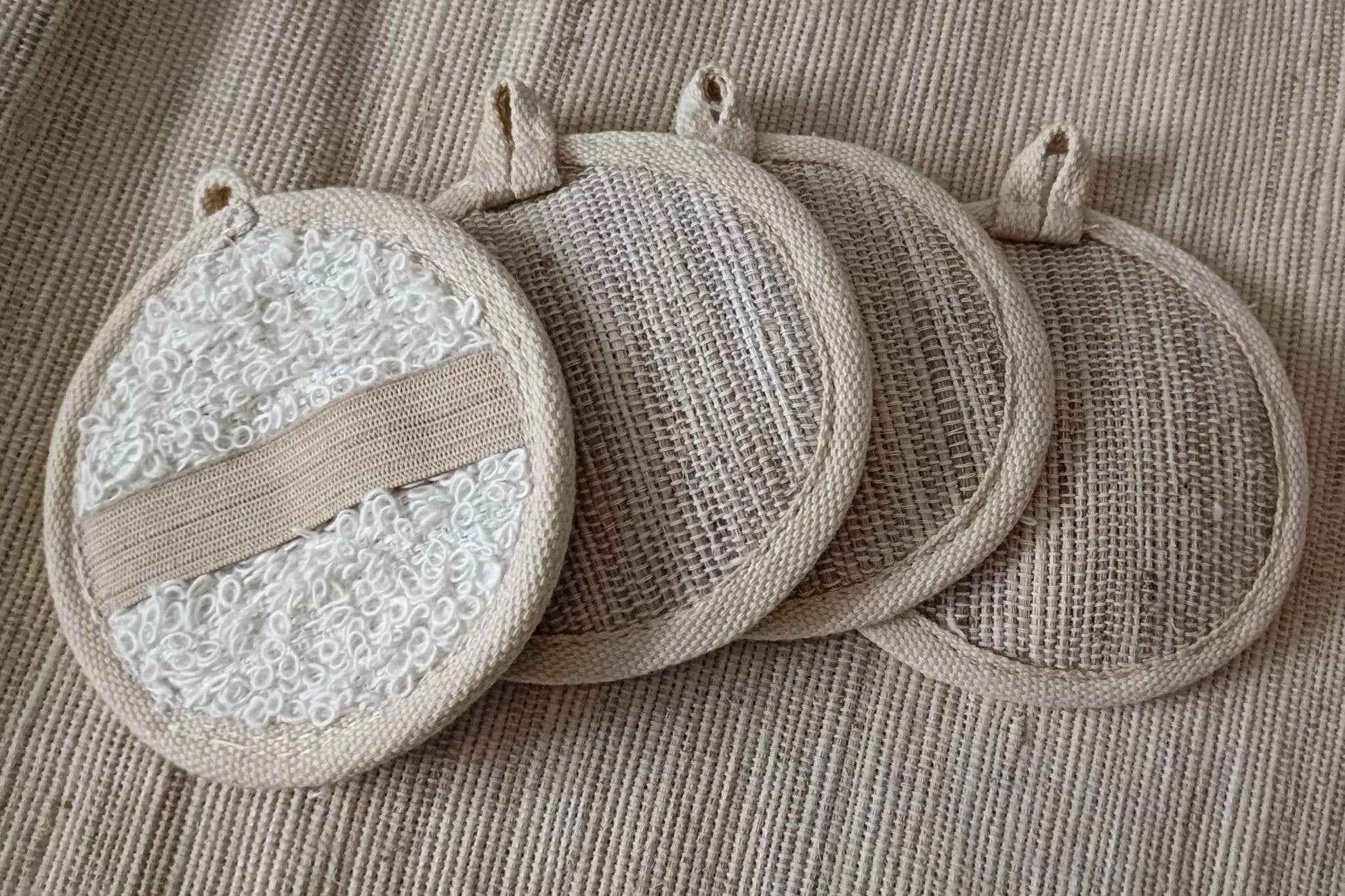 Banana Fiber Face Loofah - The Natural Fiber CompanyBanana Fiber Face LoofahBanana Fiber Face loofahThe Natural Fiber CompanyThe Natural Fiber Company