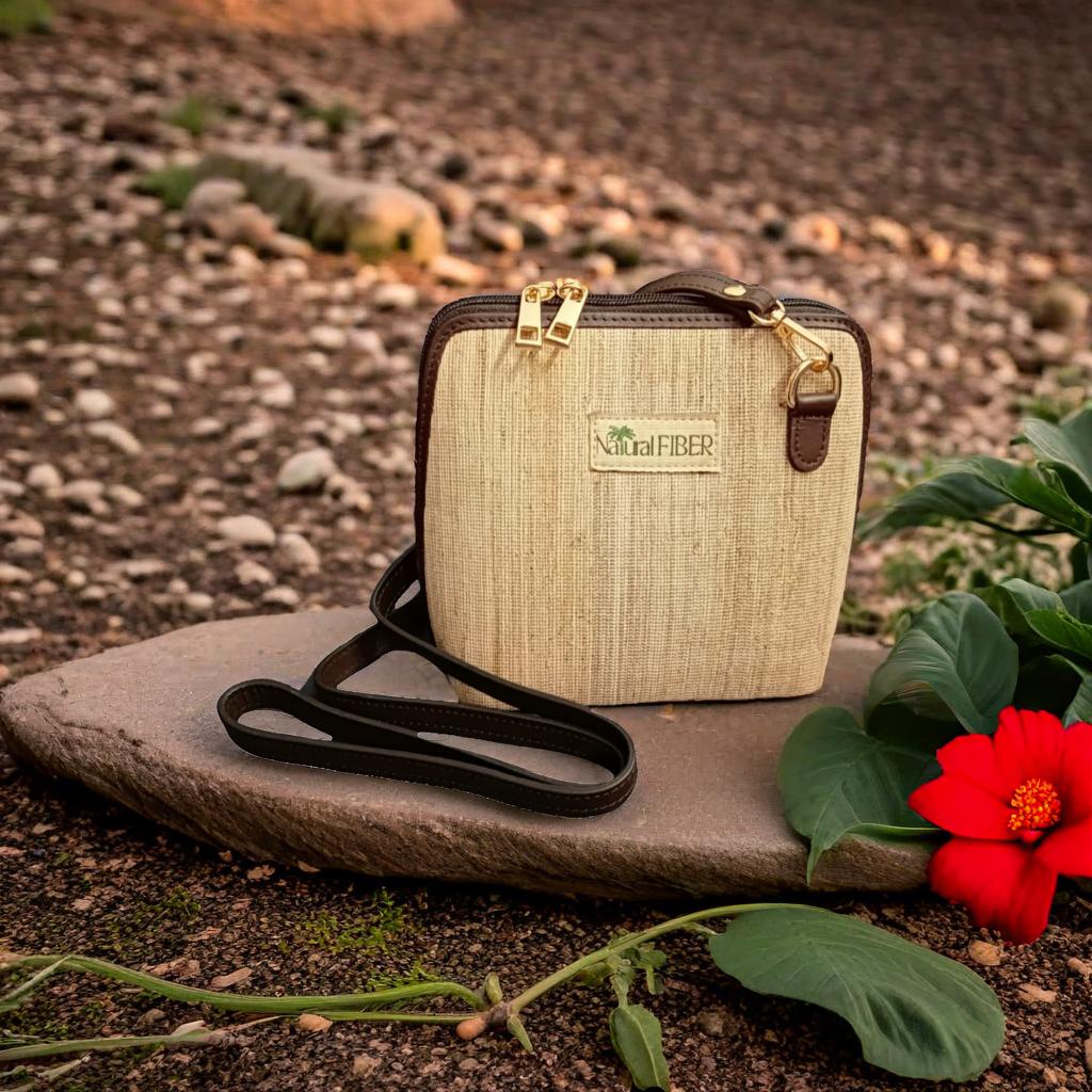 Banana Fiber Pure weave handbag 