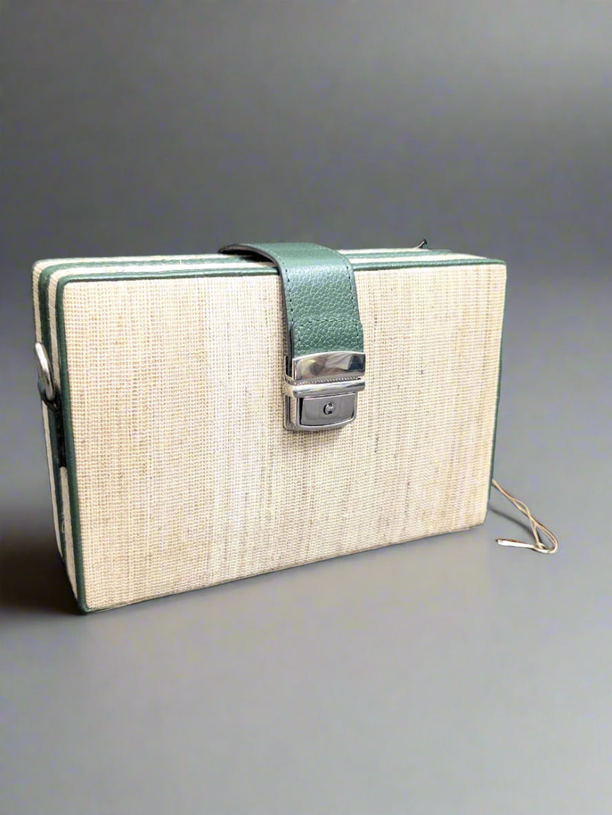 Banana_Fiber_Bag_Green_Weave