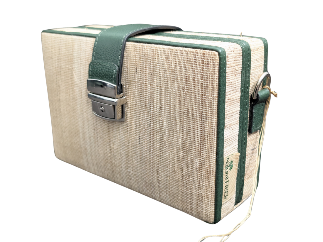 Banana_Fiber_Bag_Green_Weave