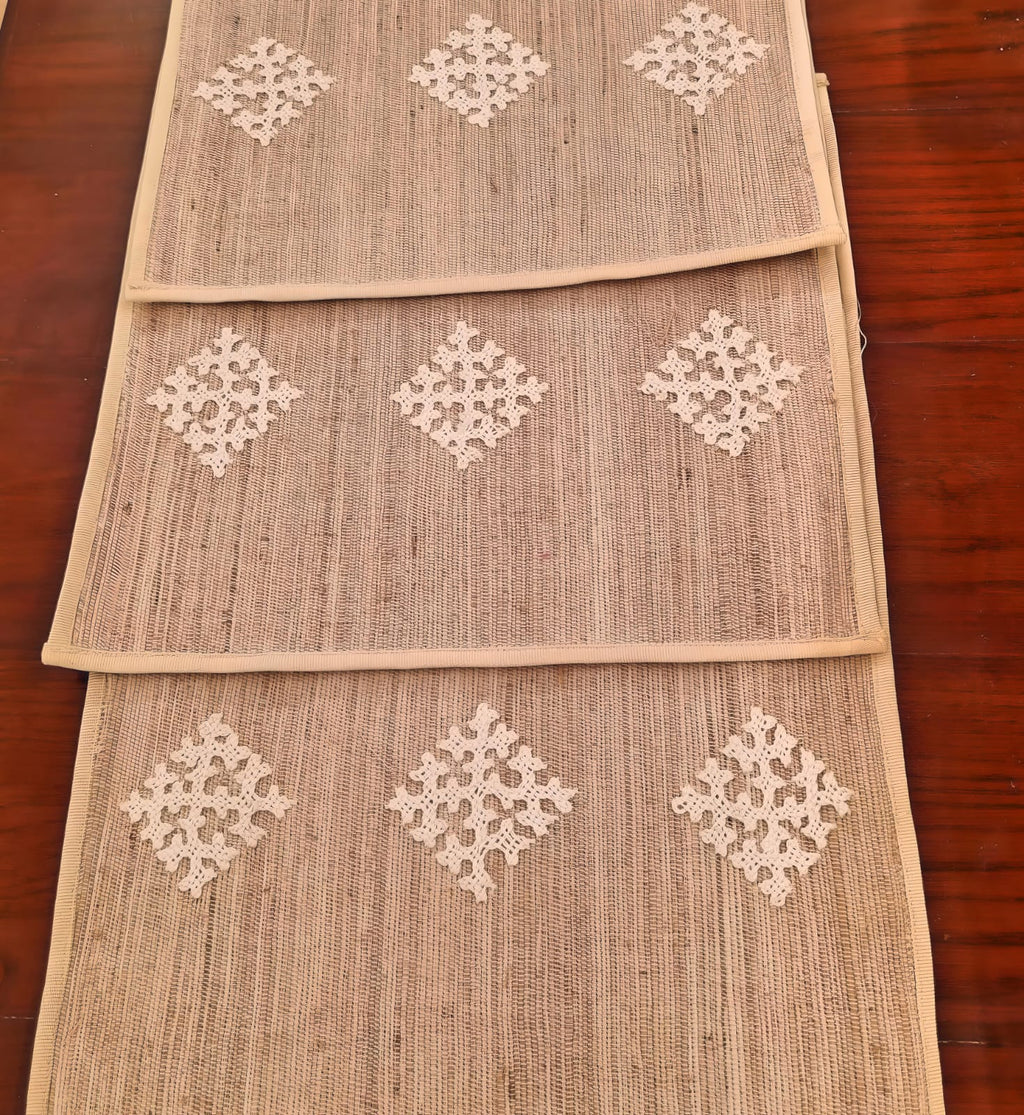 Banana Fiber Fabric Placematts 