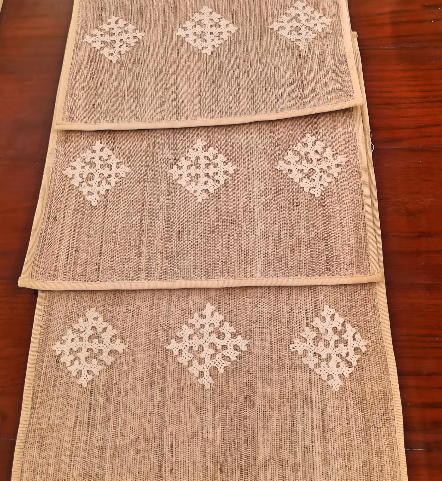 Banana Fiber Fabric Placematts 