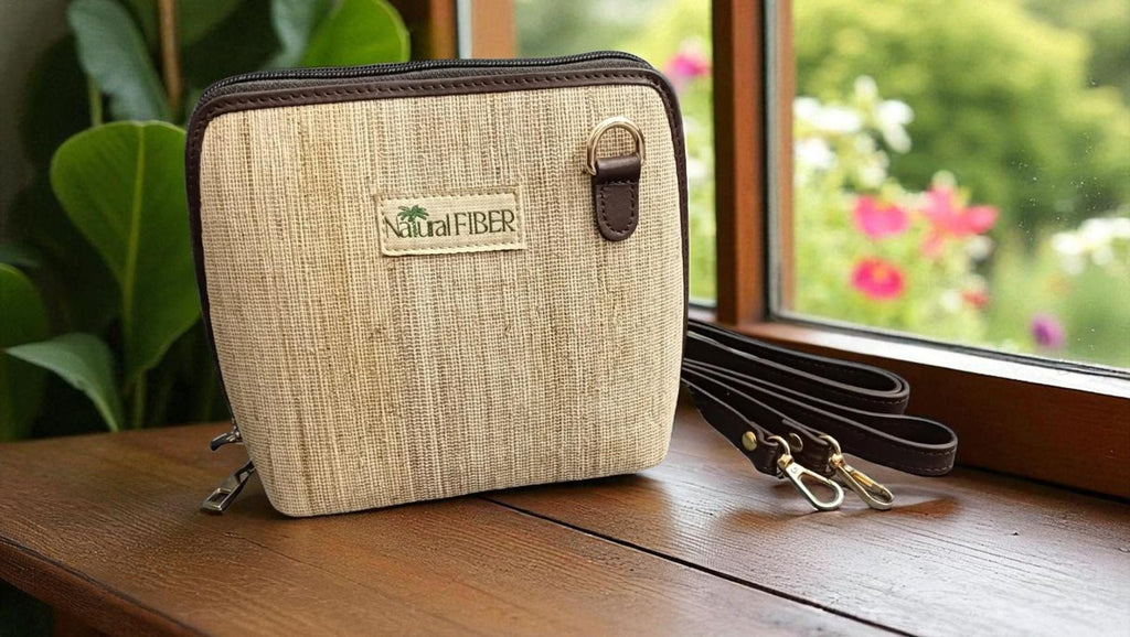 Banana Fiber Pure weave handbag 
