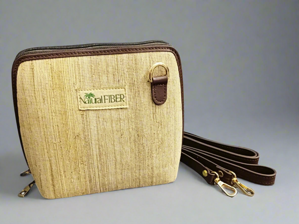 Banana Fiber Pure weave handbag 