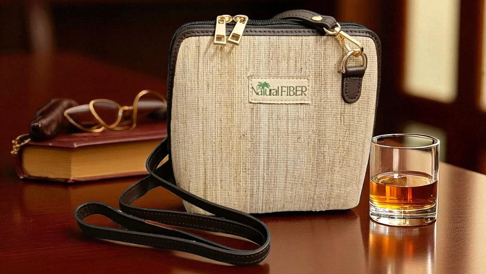Banana Fiber Pure weave handbag 