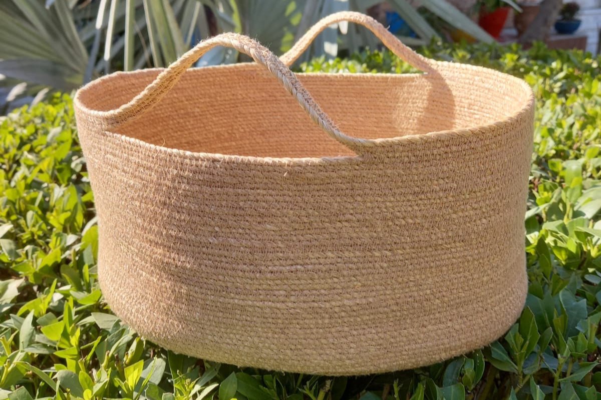 Banana Fiber Fruit Basket - The Natural Fiber CompanyBanana Fiber Fruit BasketFruit BasketNatural Fiber CompanyThe Natural Fiber Company