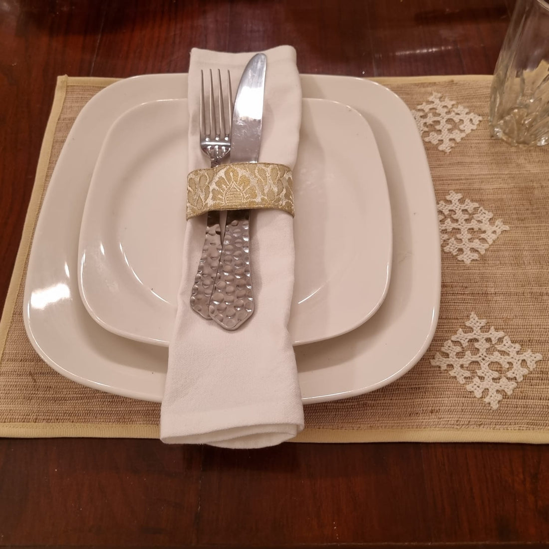 Banana Fiber Fabric Placematts 